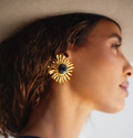 Sun Onyx Earrings