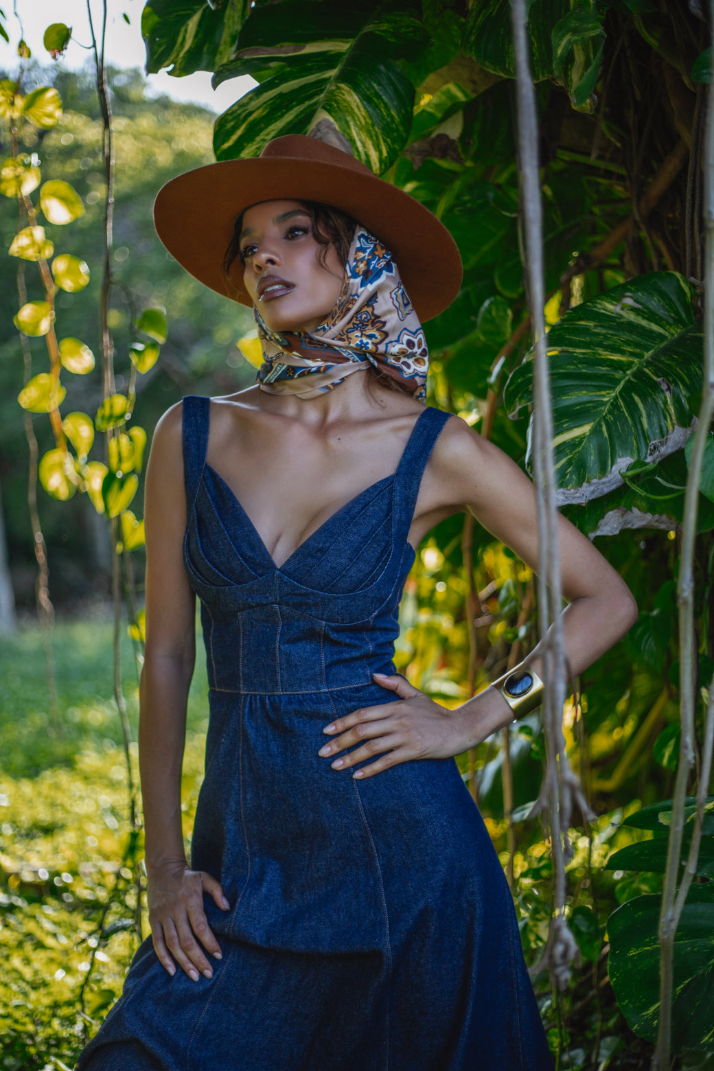 Celia Denim Dress