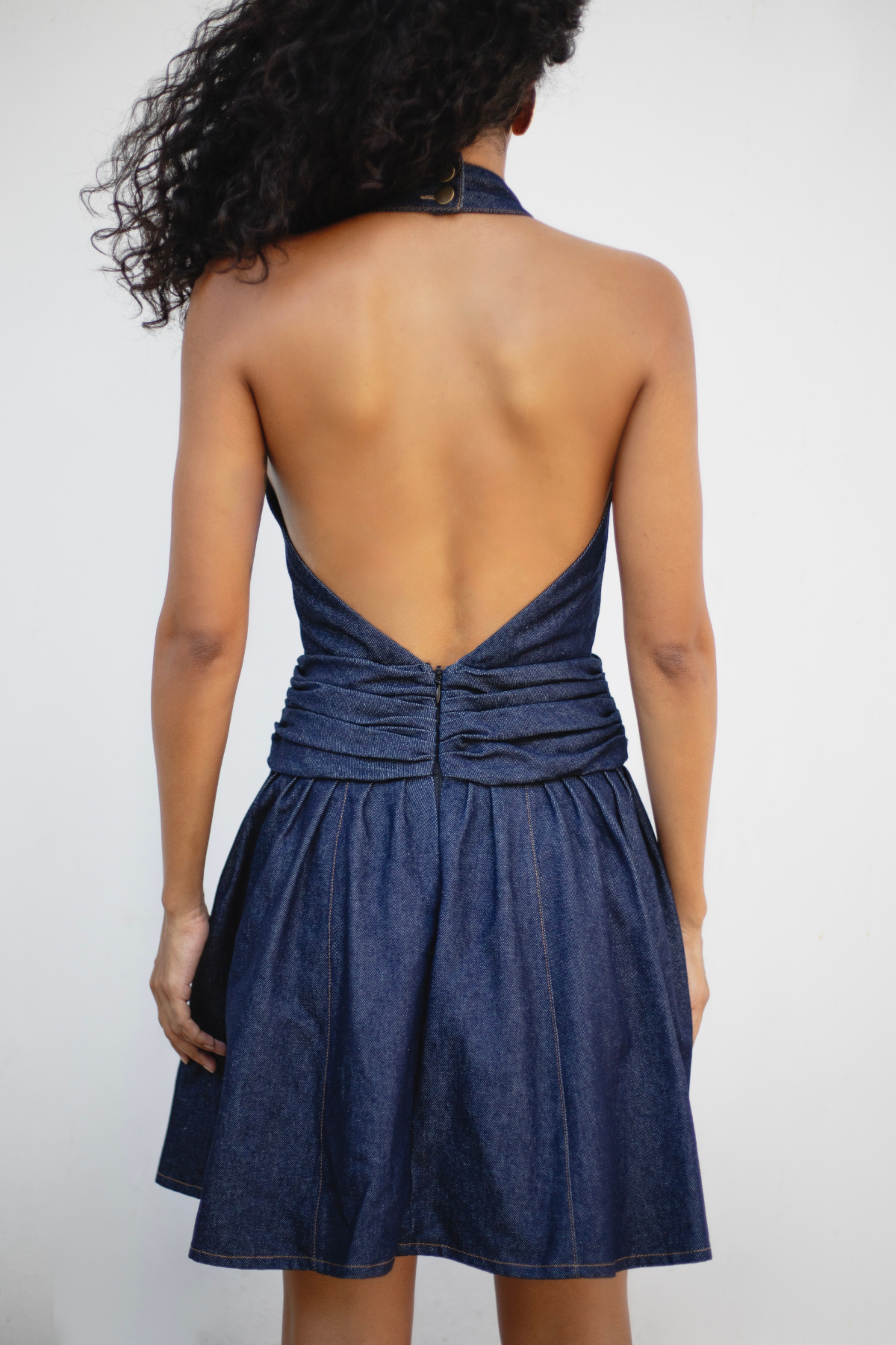 Aiko Raw Denim Dress – Voluxe Boutique